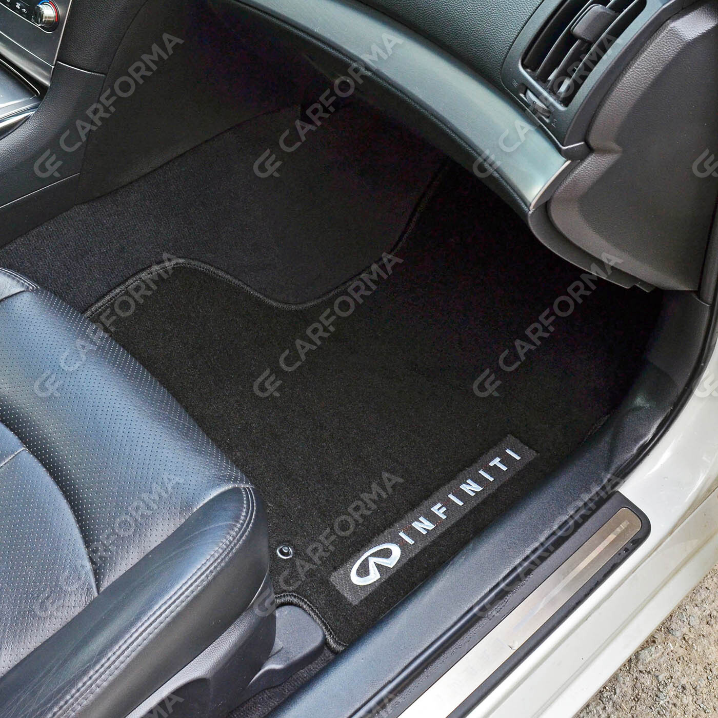 Ворсовые коврики на Infiniti G IV Седан 2006&nbsp;-&nbsp;2014 в Химках