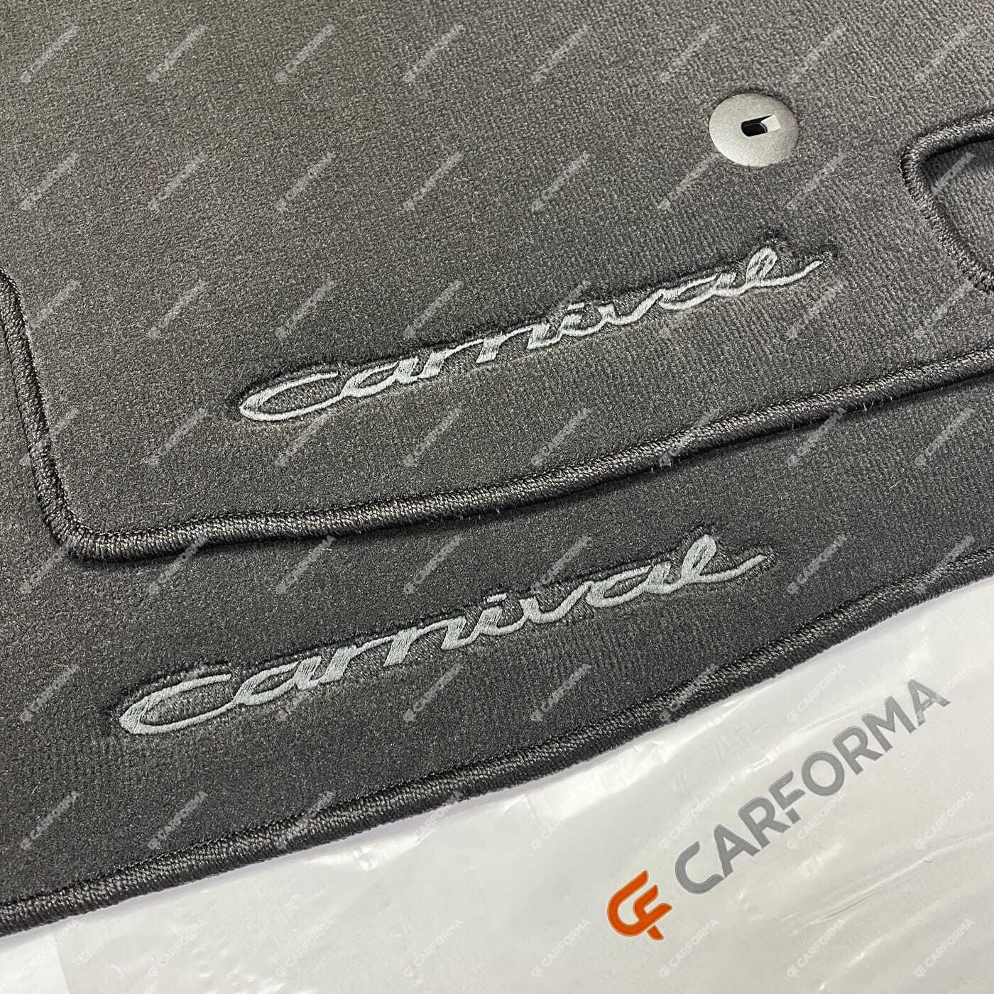 Коврики на KIA Carnival III 7 мест 2014&nbsp;-&nbsp;2021 в Химках