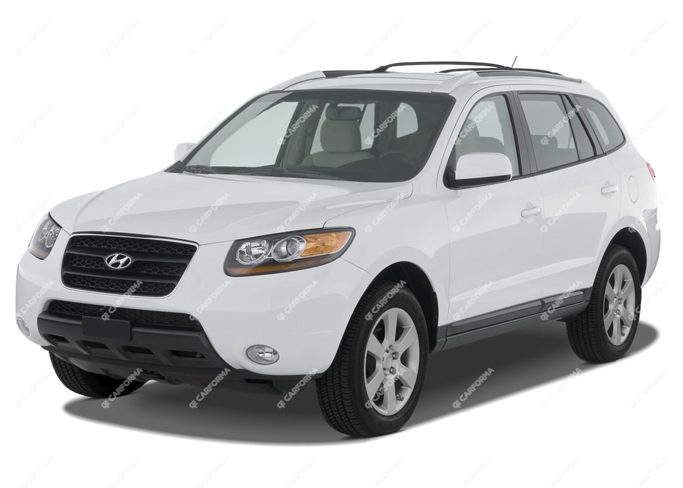 Ворсовые коврики на Hyundai Santa Fe II 2005 - 2012