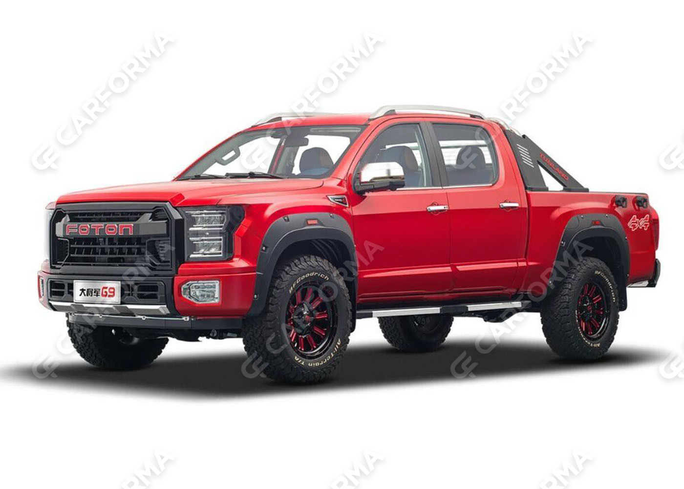 Ворсовые коврики на Foton Tunland G9 2021&nbsp;-&nbsp;2026 в Химках