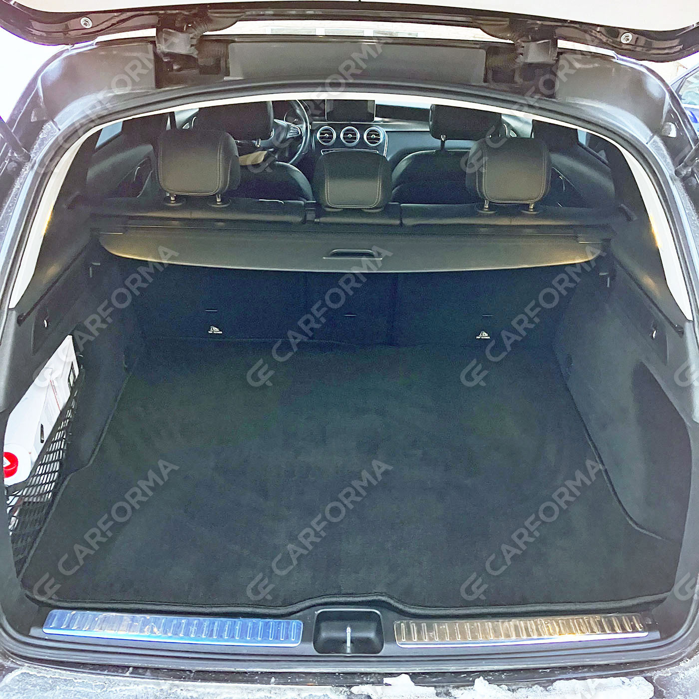 Ворсовые коврики на Mercedes GLC (X253) 2015&nbsp;-&nbsp;2023 в Химках