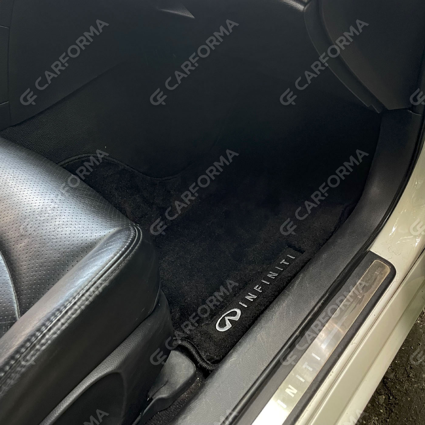 Ворсовые коврики на Infiniti G IV Седан 2006&nbsp;-&nbsp;2014 в Химках