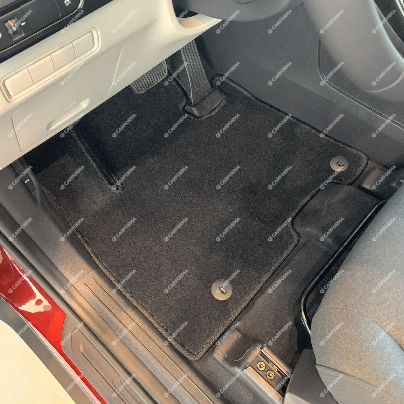 EVA коврики на KIA Carnival IV 7 мест с оттоманками 2020&nbsp;-&nbsp;2025 в Химках