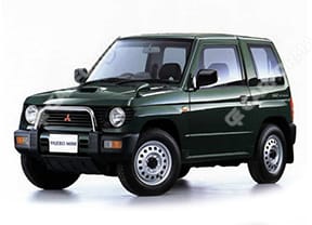 EVA коврики на Mitsubishi Pajero Mini I 1994 - 1998