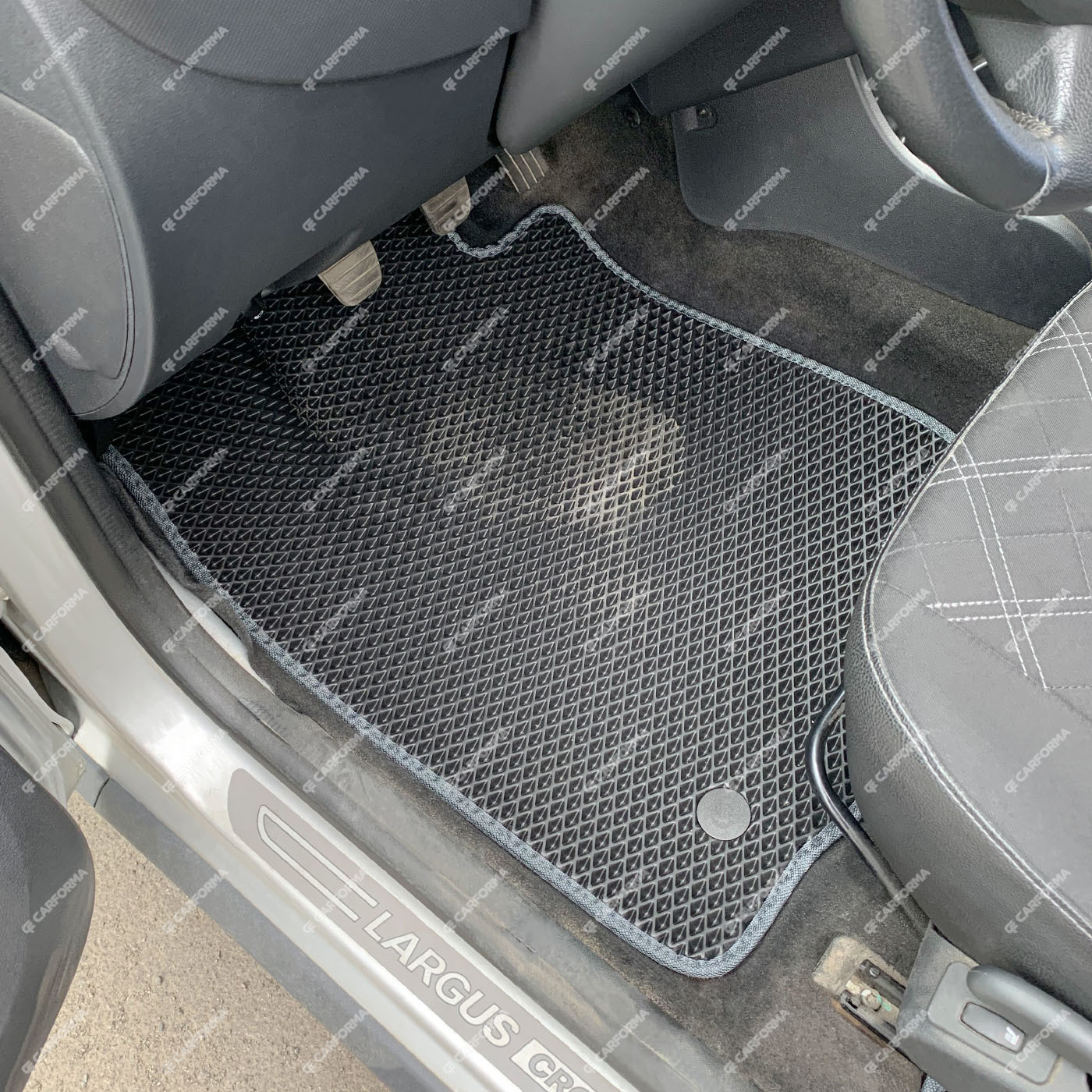 Ворсовые коврики на Lada (ВАЗ) Largus 2012&nbsp;-&nbsp;2025 в Химках