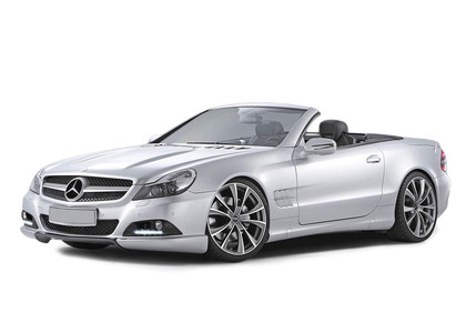 Ворсовые коврики на Mercedes SL (R230) 2001 - 2011 в Химках