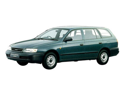 Ворсовые коврики на Toyota Caldina (T19) 1992 - 2002 в Химках