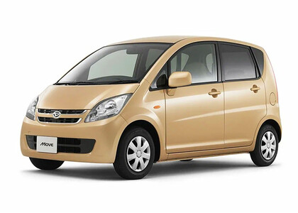 Ворсовые коврики на Daihatsu Move VI 2006&nbsp;-&nbsp;2010 в Химках
