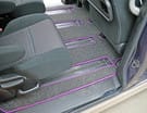 Ворсовые коврики на Honda StepWGN V 2015 - 2021 в Химках