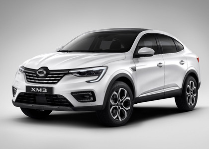 Ворсовые коврики на Renault Samsung XM3 2019 - 2025 в Химках