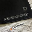 Ворсовые коврики на Toyota Land Cruiser 300 2021 - 2025 в Химках