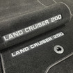 Ворсовые коврики на Toyota Land Cruiser 200 2007 - 2021 в Химках