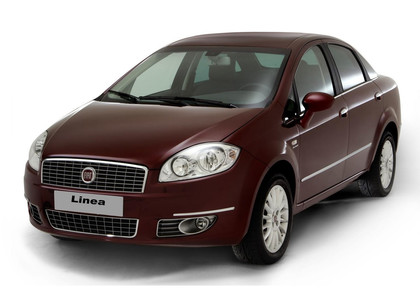 Ворсовые коврики на Fiat Linea 2007 - 2012 в Химках