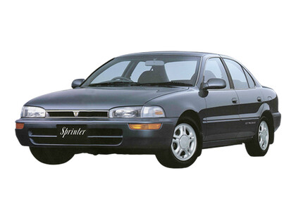 Ворсовые коврики на Toyota Sprinter (E10) 1991 - 2002 в Химках