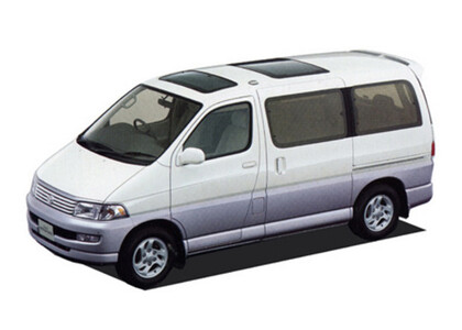 EVA коврики на Toyota Hiace Regius (xH10) 1997 - 2002 в Химках