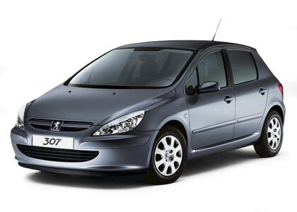 Ворсовые коврики на Peugeot 307 2001 - 2008 в Химках