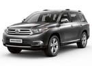 EVA коврики на Toyota Highlander II 2007 - 2013 в Химках