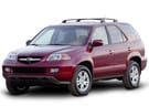 Ворсовые коврики на Acura MDX I 2000 - 2006 в Химках