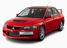 Ворсовые коврики на Mitsubishi Lancer Evolution IX 2005 - 2007 в Химках