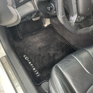Ворсовые коврики на Infiniti Q60 I 2013 - 2016 в Химках Ворсовые коврики на Infiniti Q60 I 2013 - 2016 в Химках
