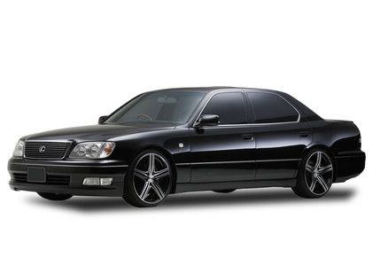 Ворсовые коврики на Lexus LS II 1994 - 2000 в Химках