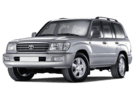 Ворсовые коврики на Toyota Land Cruiser 100 1998 - 2007 в Химках