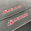 Ворсовые коврики на Mitsubishi Pajero IV 2006 - 2021 в Химках