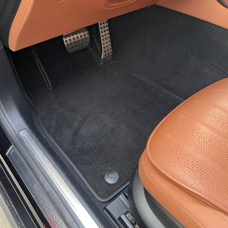 Ворсовые коврики на Mercedes S (W223, V223) 2020 - 2025 в Химках