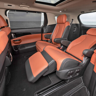 EVA коврики на KIA Carnival IV 7 мест с оттоманками 2020&nbsp;-&nbsp;2025 в Химках