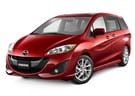 Ворсовые коврики на Mazda 5 2010 - 2018 в Химках