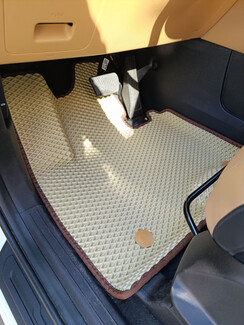 EVA коврики на KIA Carnival IV 7 мест с оттоманками 2020&nbsp;-&nbsp;2025 в Химках