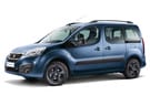 Ворсовые коврики на Peugeot Partner II 2008 - 2022 в Химках