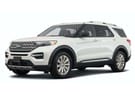 Ворсовые коврики на Ford Explorer VI 2019 - 2025 в Химках