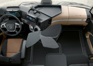 Коврики на Mercedes Actros MP4 MP5 тягач GigaSpace 2011 - 2025 в Химках