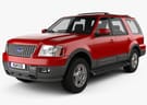 Ворсовые коврики на Ford Expedition II 2002 - 2006 в Химках