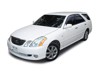 Ворсовые коврики на Toyota Mark II Wagon Blit 2002 - 2007 в Химках