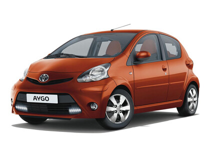 Ворсовые коврики на Toyota Aygo 2005 - 2014 в Химках