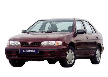 Ворсовые коврики на Nissan Almera I (N15) 1995 - 2000 в Химках