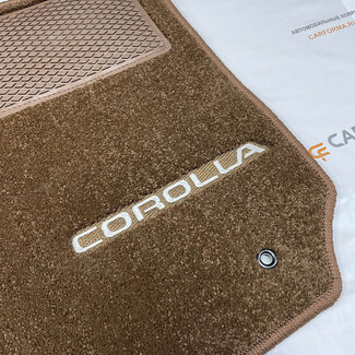 Ворсовые коврики на Toyota Corolla (E9) 1987&nbsp;-&nbsp;1993 в Химках