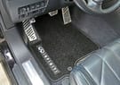 Ворсовые коврики на Infiniti FX II 2009 - 2014 в Химках