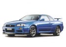 Ворсовые коврики на Nissan Skyline (R34) 1998 - 2001 в Химках