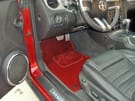 Ворсовые коврики на Ford Mustang V 2004 - 2014 в Химках