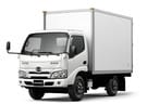 Ворсовые коврики на Hino 300 II узкая кабина 2011 - 2025 в Химках