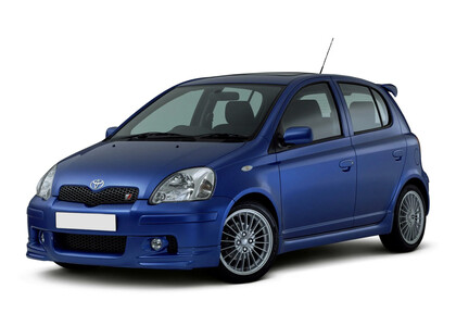 Ворсовые коврики на Toyota Yaris I 1999 - 2005 в Химках