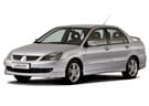 Ворсовые коврики на Mitsubishi Lancer IX 2000 - 2010 в Химках
