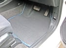 Ворсовые коврики на Honda Fit II 2007 - 2013 в Химках