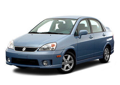 Ворсовые коврики на Suzuki Aerio I 2001 - 2004 в Химках