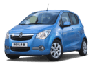 Ворсовые коврики на Opel Agila B 2007 - 2014 в Химках