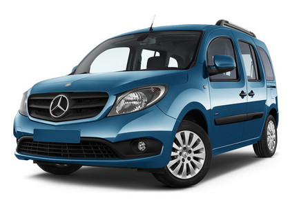 Ворсовые коврики на Mercedes Citan (W415) 2012 - 2020 в Химках