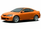 Ворсовые коврики на Acura RSX 2001 - 2006 в Химках
